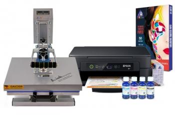 Планшетный термопресс INKSYSTEM P-3838+ 38*38 см и МФУ Epson XP-2100 с набором для сублимационной печати Планшетный термопресс INKSYSTEM P-3838+ 38*38 см и МФУ Epson XP-2100 с набором для сублимационной печати