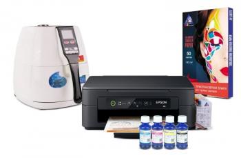 Вакуумный термопресс HeatPress V-02 3D Mini и МФУ Epson XP-2100 с набором для сублимационной печати Вакуумный термопресс HeatPress V-02 3D Mini и МФУ Epson XP-2100 с набором для сублимационной печати