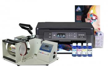 Термопресс INKSYSTEM M-01 для кружек и МФУ Epson XP-452 с набором для сублимационной печати Термопресс INKSYSTEM M-01 для кружек и МФУ Epson XP-452 с набором для сублимационной печати