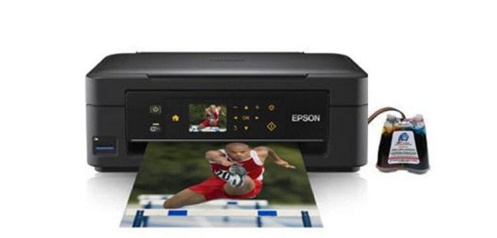 изображение МФУ Epson Expression Home XP-403 с СНПЧ и чернилами - изображение 1