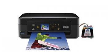 МФУ Epson Expression Home XP-406 с СНПЧ и чернилами