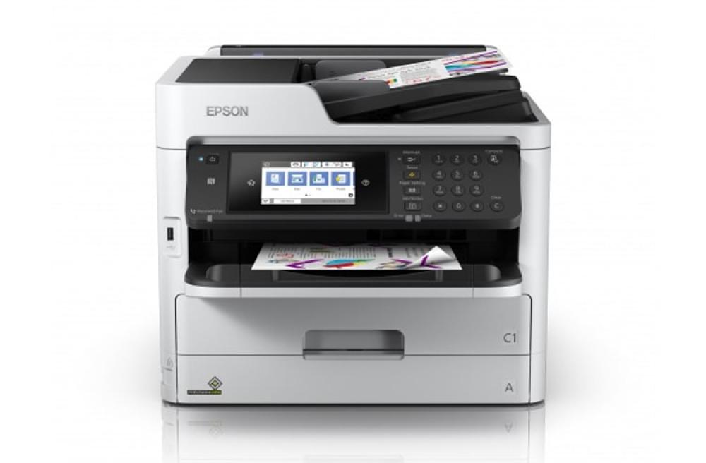 картинка МФУ Epson WorkForce Pro WF-C5790DWF с СНПЧ и чернилами - изображение 1