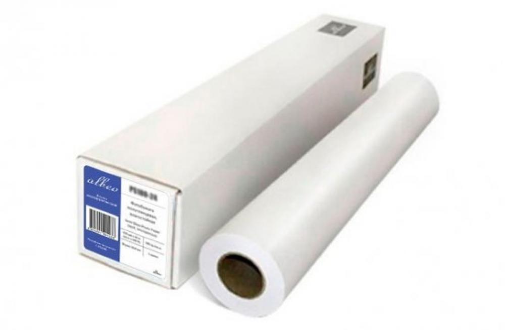 изображение Бумага Albeo InkJet для плоттеров 80г/м2 (914мм), 45 метров, мультипак 6 рулонов (Z80-36-6) - изображение 1