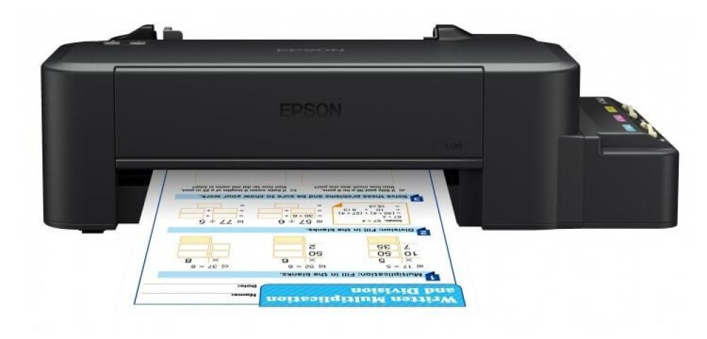 изображение Принтер Epson L120 с оригинальной СНПЧ и чернилами INKSYSTEM 70 мл (Уценка) - изображение 1