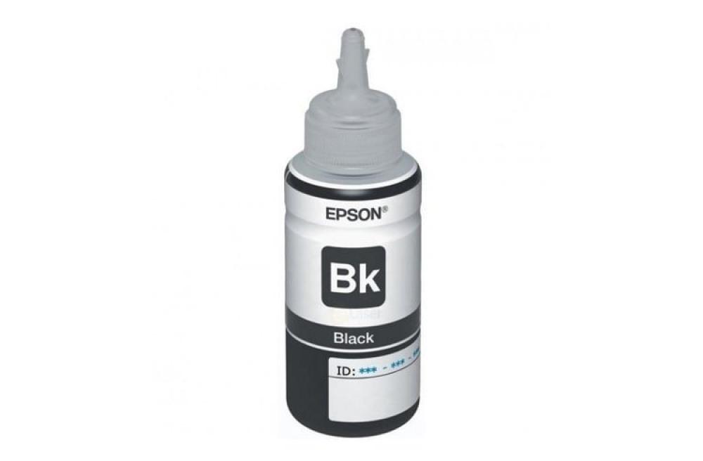 картинка Оригинальные чернила для Epson T673 Black (70 мл)