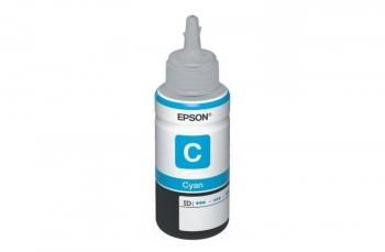 Оригинальные чернила для Epson T673 Cyan (70 мл)