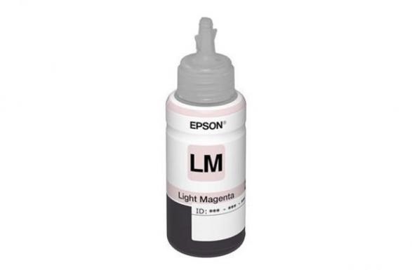 изображение Оригинальные чернила для Epson T673 Light Magenta (70 мл)