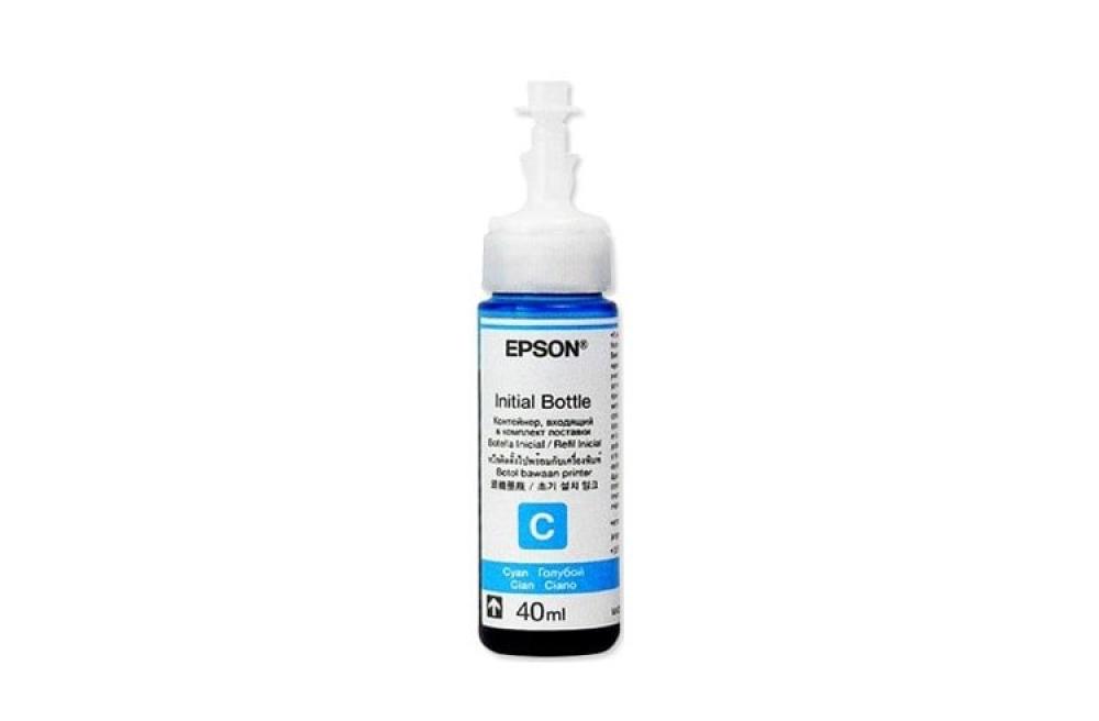 изображение Оригинальные чернила для Epson T664 Cyan (40 мл)