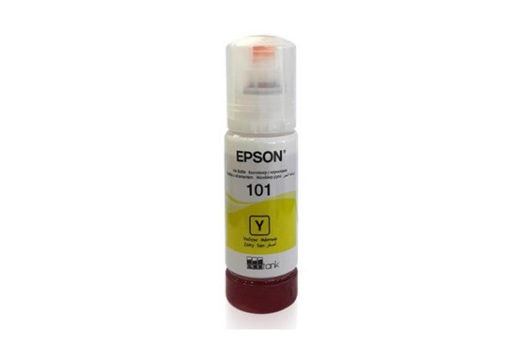 фото Оригинальные чернила для Epson Yellow (70 мл) (Картридж 101)