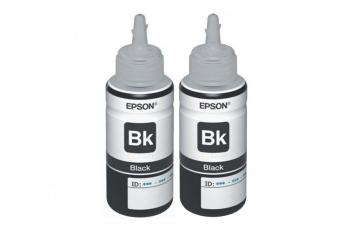 Оригинальные чернила для Epson T673 Black (70 мл) - 2шт