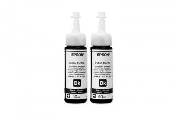 Оригинальные чернила для Epson T664 Black (40 мл) - 2шт