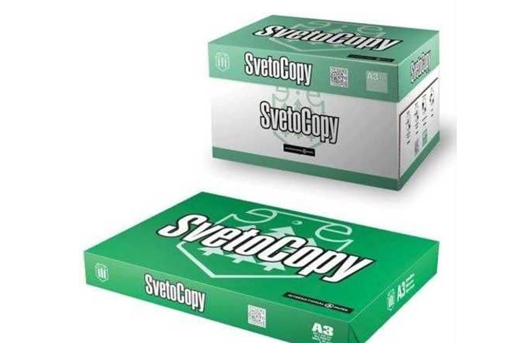 Набор офисная бумага SvetoCopy A3, 80g/m2, 5 пачек по 500л купить в ...