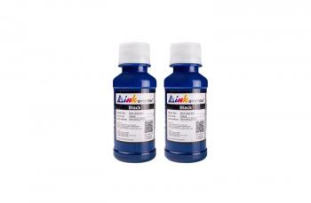 Пигментные чернила INKSYSTEM для мелованной бумаги (Art-ink) Black 100 мл. - 2шт