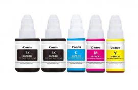 Оригинальные чернила для Canon PIXMA G2415 (5 цветов) Оригинальные чернила для Canon PIXMA G2415 (5 цветов)