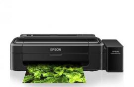 Принтер Epson L132 с оригинальной СНПЧ и чернилами INKSYSTEM 70 мл (Уценка)