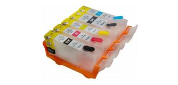 Перезаправляемые картриджи для HP PhotoSmart D5463 (картриджи 178, 364, 564, 862, 920)