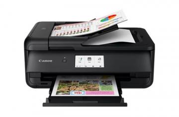 фото МФУ Canon PIXMA TS9540 с СНПЧ и чернилами