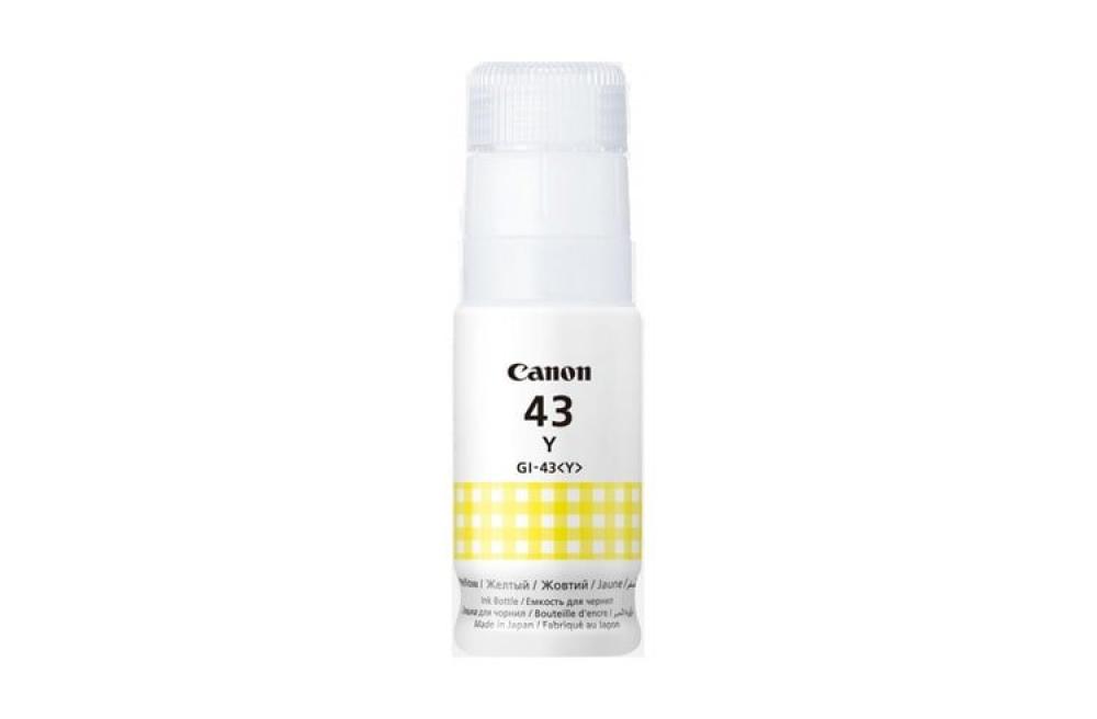 Оригинальные чернила для Canon GI-43 Yellow (70 мл) - inksystem.kz картинка Оригинальные чернила для Canon GI-43 Yellow (70 мл)