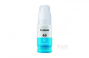 Оригинальные чернила для Canon GI-40 Cyan (70 мл) Оригинальные чернила для Canon GI-40 Cyan (70 мл)