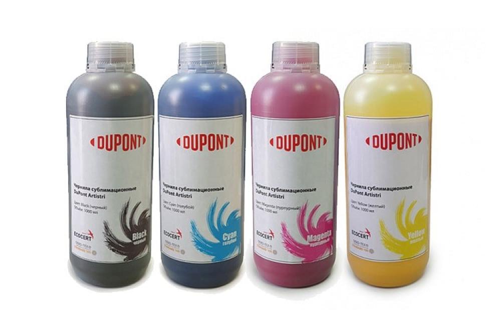 Комплект сублимационных чернил Dupont Xite S1500 1000 мл (4 цвета) - inksystem.kz изображение Комплект сублимационных чернил Dupont Xite S1500 1000 мл (4 цвета)