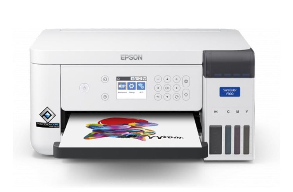 изображение Принтер Epson SureColor SC-F100 с оригинальной СНПЧ и сублимационными чернилами - изображение 1