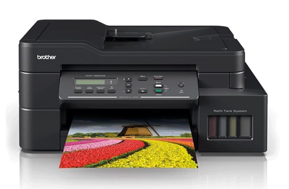 картинка МФУ Brother DCP-T820DW с оригинальной СНПЧ и чернилами INKSYSTEM - изображение 1