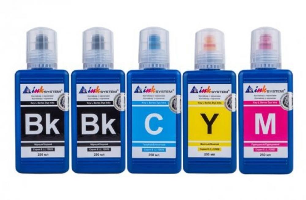 фото Светостойкие чернила INKSYSTEM для фотопечати на Epson L7160 (Бесконтактные) 250мл