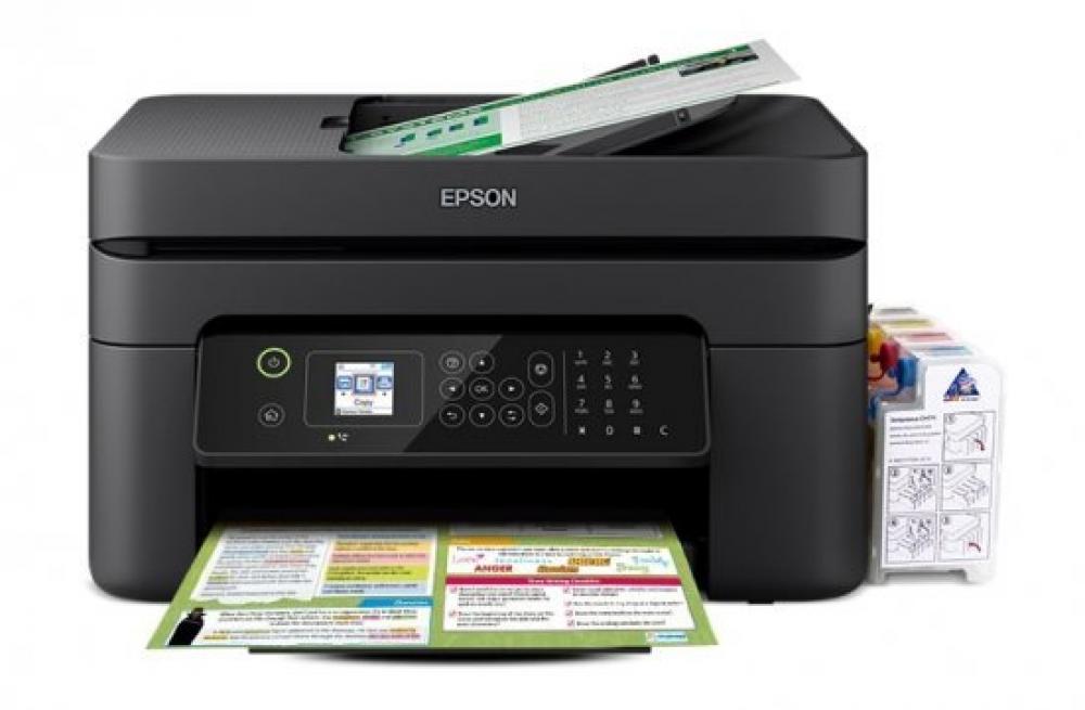 картинка МФУ Epson Workforce WF-2850 с СНПЧ и чернилами - изображение 1