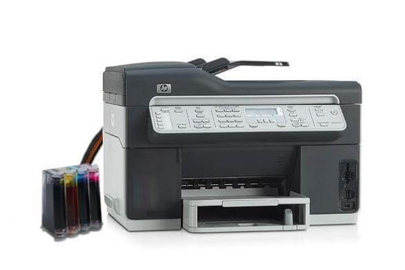 изображение МФУ HP OfficeJet Pro L7580 с СНПЧ и чернилами изображение МФУ HP OfficeJet Pro L7580 с СНПЧ и чернилами