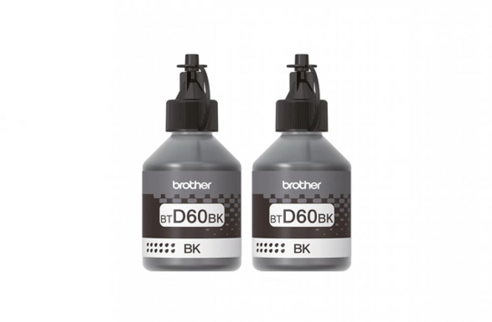фото Оригинальные чернила для Brother BTD60BK Black (97.2 мл) - 2шт