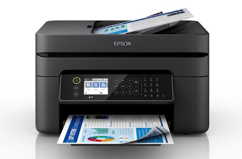 изображение МФУ Epson Workforce WF-2870DWF с ПЗК и чернилами - изображение 1