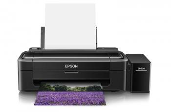 Принтер Epson L130 с оригинальной СНПЧ и сублимационными чернилами INKSYSTEM