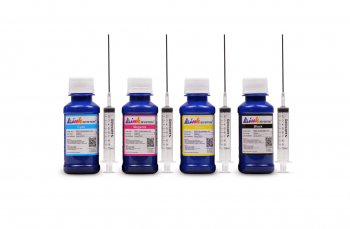 Комплект сублимационных чернил для Epson EcoTank L1110, L3100, L3150, L3156, L5190, 100 мл (4 цвета), номера картриджа 002, 003, 004, T502, 101, T03Y Комплект сублимационных чернил для Epson EcoTank L1110, L3100, L3150, L3156, L5190, 100 мл (4 цвета), номера картриджа 002, 003, 004, T502, 101, T03Y