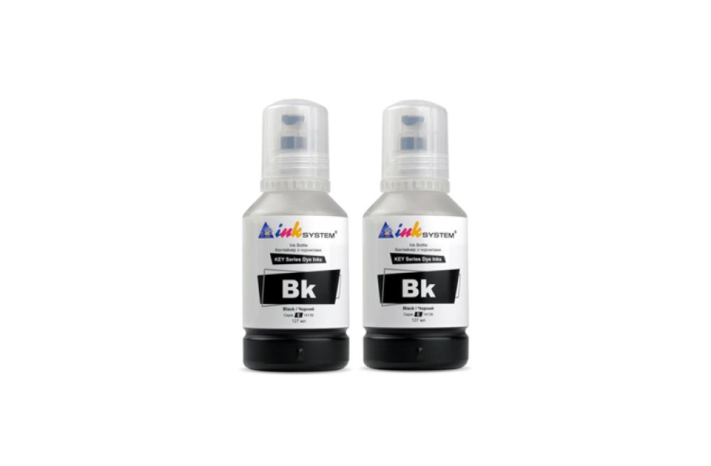 картинка Светостойкие чернила INKSYSTEM Black 127 мл (Бесконтактные) - 2шт