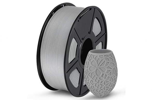 изображение Пластиковая нить SUNLU PLA Grey Filament 1.75мм, 1кг