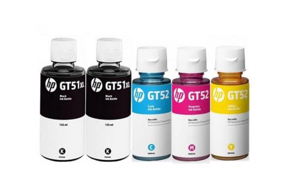 изображение Оригинальные чернила для HP Smart Tank 750 (черный 170 мл - 2шт, цветные по 70мл)