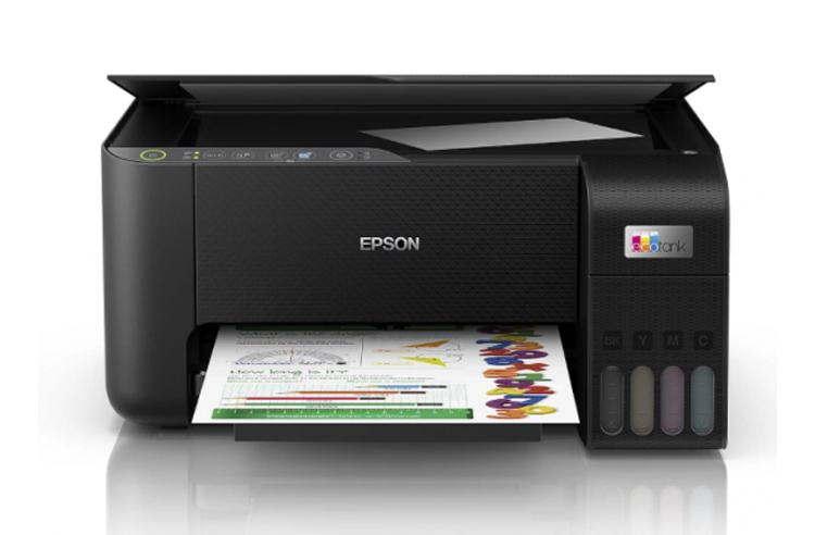 изображение МФУ Epson L3250 с оригинальной СНПЧ и пигментными чернилами 100мл