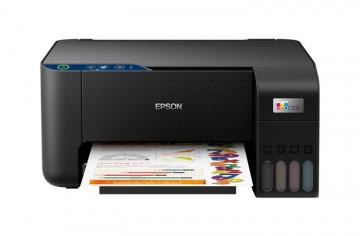 фото МФУ Epson L3201 с оригинальной СНПЧ и чернилами