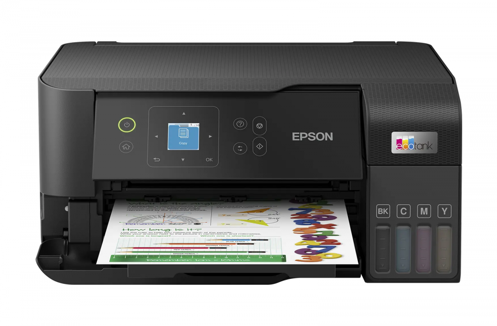 картинка МФУ Epson L3560 с оригинальной СНПЧ и чернилами - изображение 1