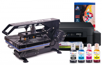 Планшетный термопресс INKSYSTEM SP AO3838 38*38 см и МФУ Epson XP-2205 с набором для сублимационной печати