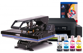 Планшетный термопресс INKSYSTEM SP AO4060 40*60 см и МФУ Epson XP-2205 с набором для сублимационной печати