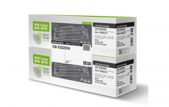 Лазерный картридж ColorWay для Xerox Phaser 3020/WC3025: 106R02773 (черный) DUAL PACK