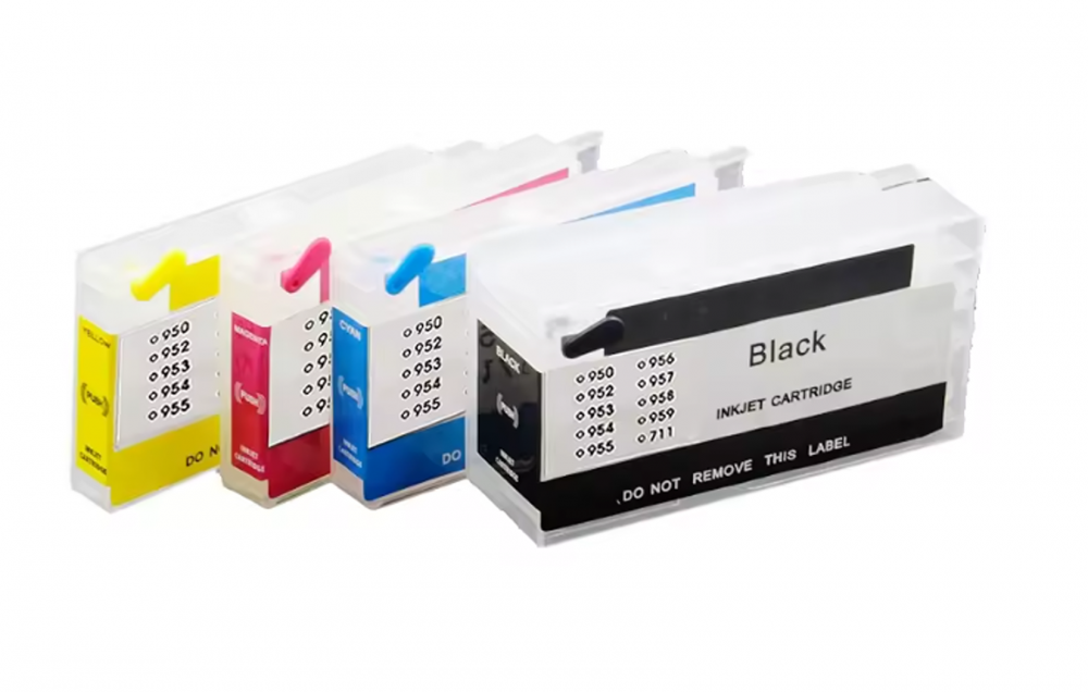 изображение Перезаправляемые картриджи для HP Designjet T210, T230, T250 (одноразовый чип) - изображение 1