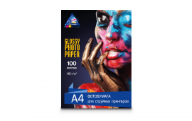 Глянцевая фотобумага INKSYSTEM Glossy Photo Paper 115g, A4, 100 листов