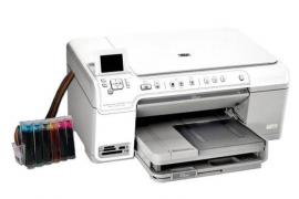 МФУ HP Photosmart C5383 с СНПЧ и чернилами МФУ HP Photosmart C5383 с СНПЧ и чернилами
