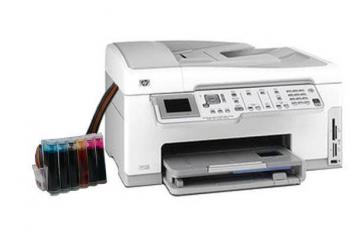МФУ HP Photosmart C7283 с СНПЧ и чернилами МФУ HP Photosmart C7283 с СНПЧ и чернилами