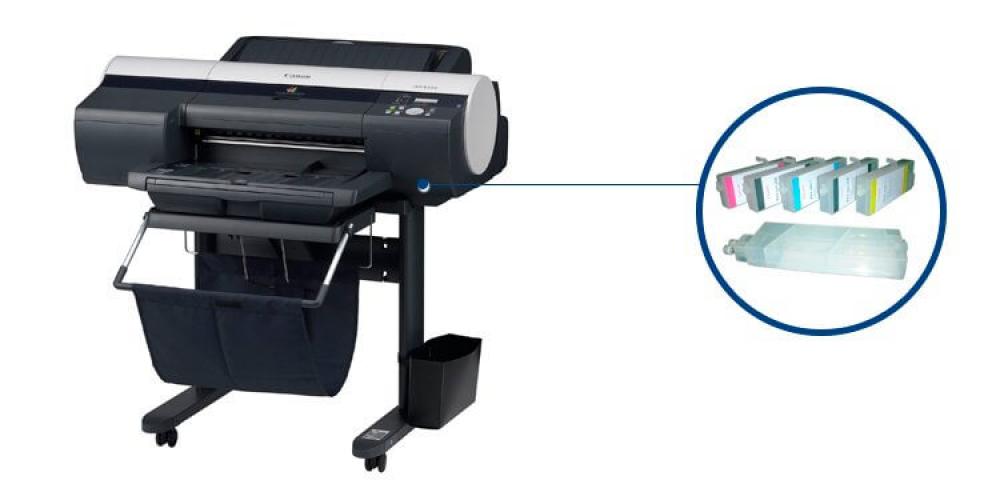 изображение Плоттер Canon imagePROGRAF IPF5100 с ПЗК и чернилами - изображение 1