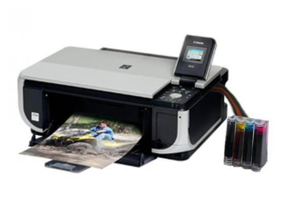 изображение МФУ Canon PIXMA MP510 с СНПЧ и чернилами - изображение 1