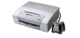МФУ Brother DCP-145C с СНПЧ и чернилами МФУ Brother DCP-145C с СНПЧ и чернилами