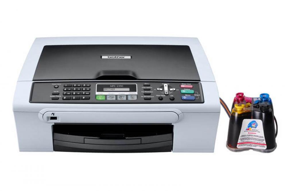 изображение МФУ Brother MFC-235C с СНПЧ и чернилами - изображение 1